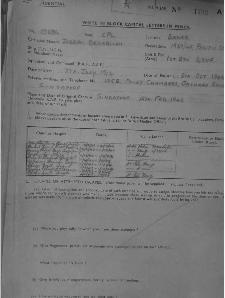 BAKER-Joseph-Gedarliah