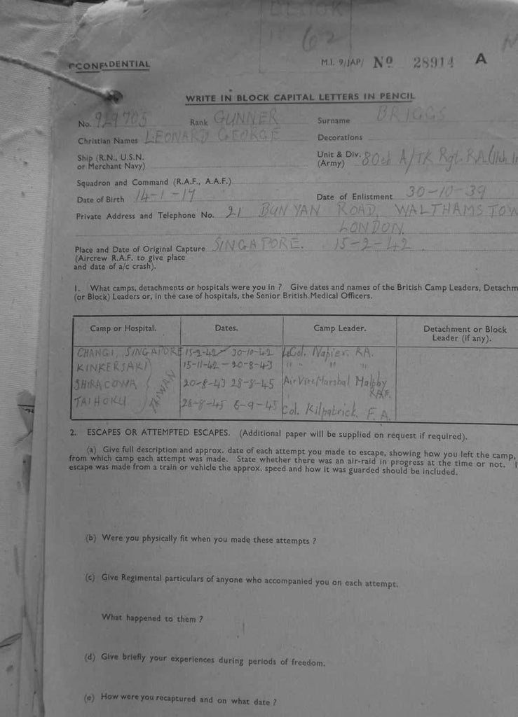 BRIGGS-Leonard-George