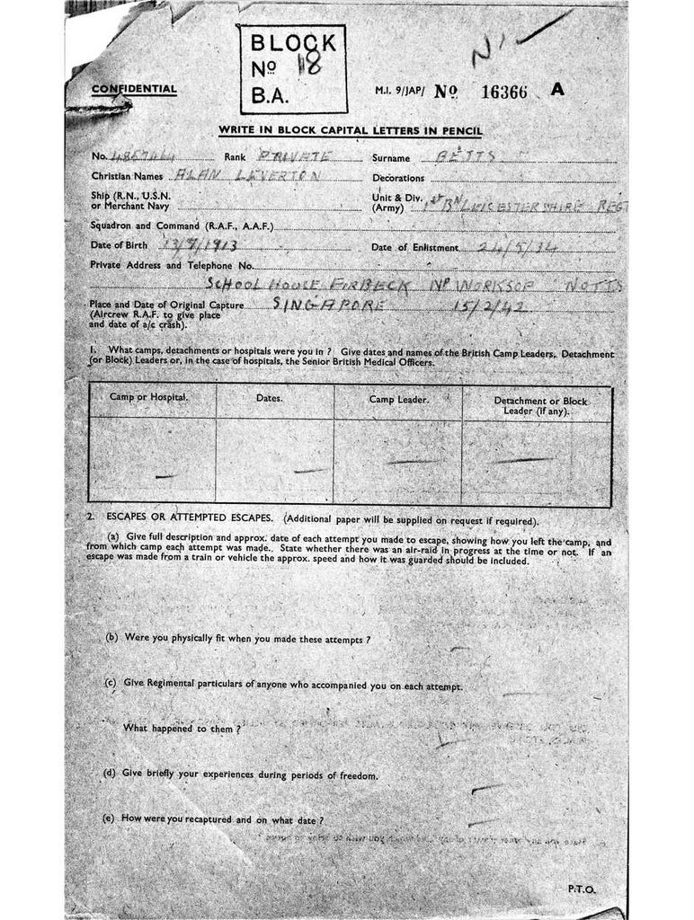 Betts, Alan Leverton