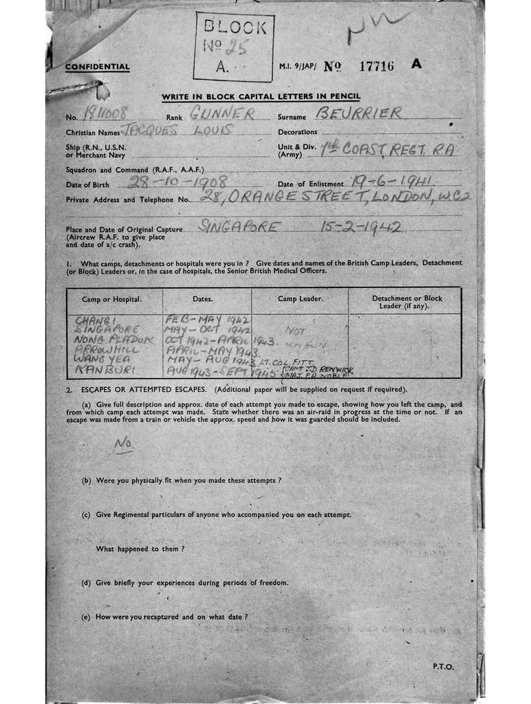 Beurrier, Jacques Louis