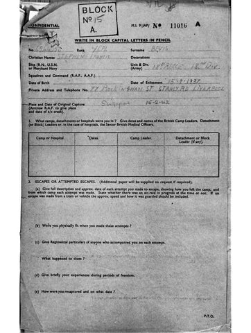 Bevis, Stephen Francis