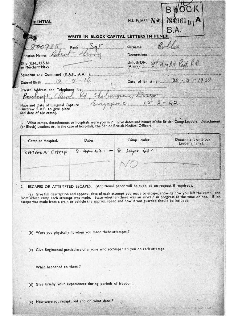 Collins, Robert Henry