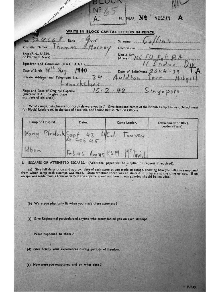 Collins, Thomas Murray