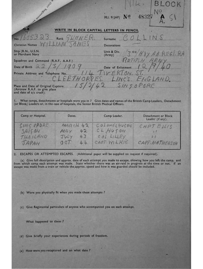 Collins, William James