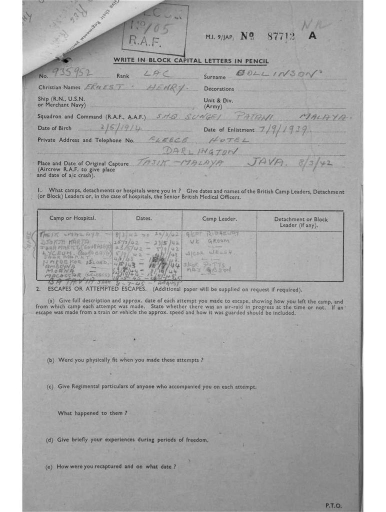 Collinson, Ernest Henry