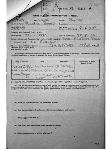 Conday, Frederick Ronald