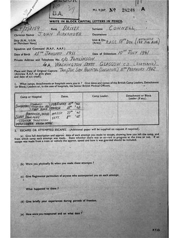 Connell, John Alexander