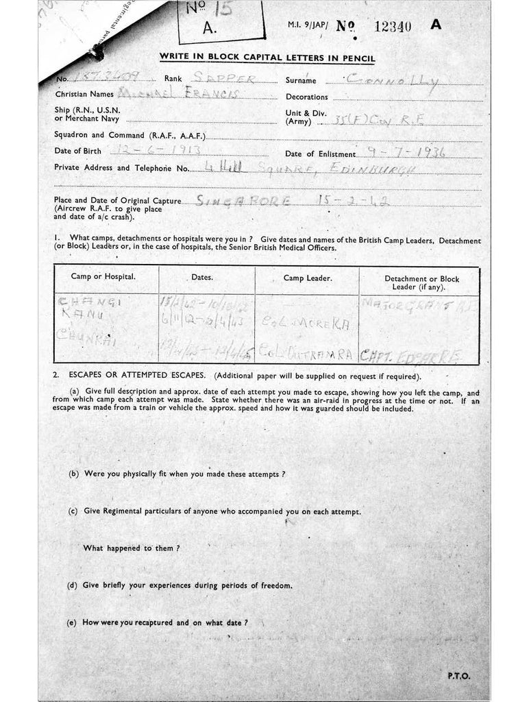 Connolly, Michael Francis