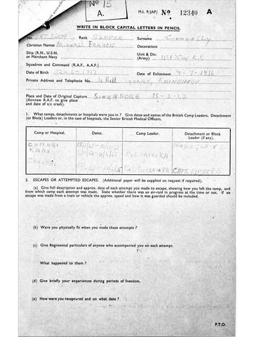 Connolly, Michael Francis