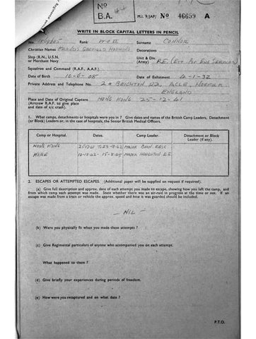 Connor, Francis Garfield Hopkins