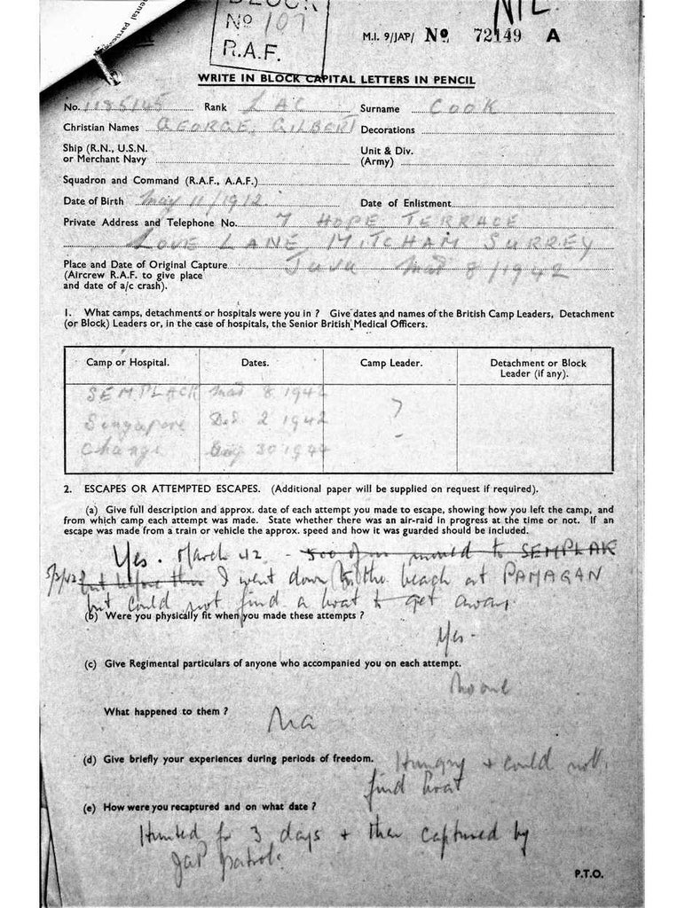 Cook, George Gilbert