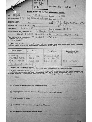 Cook, Hugh Roy Clement Caldwell