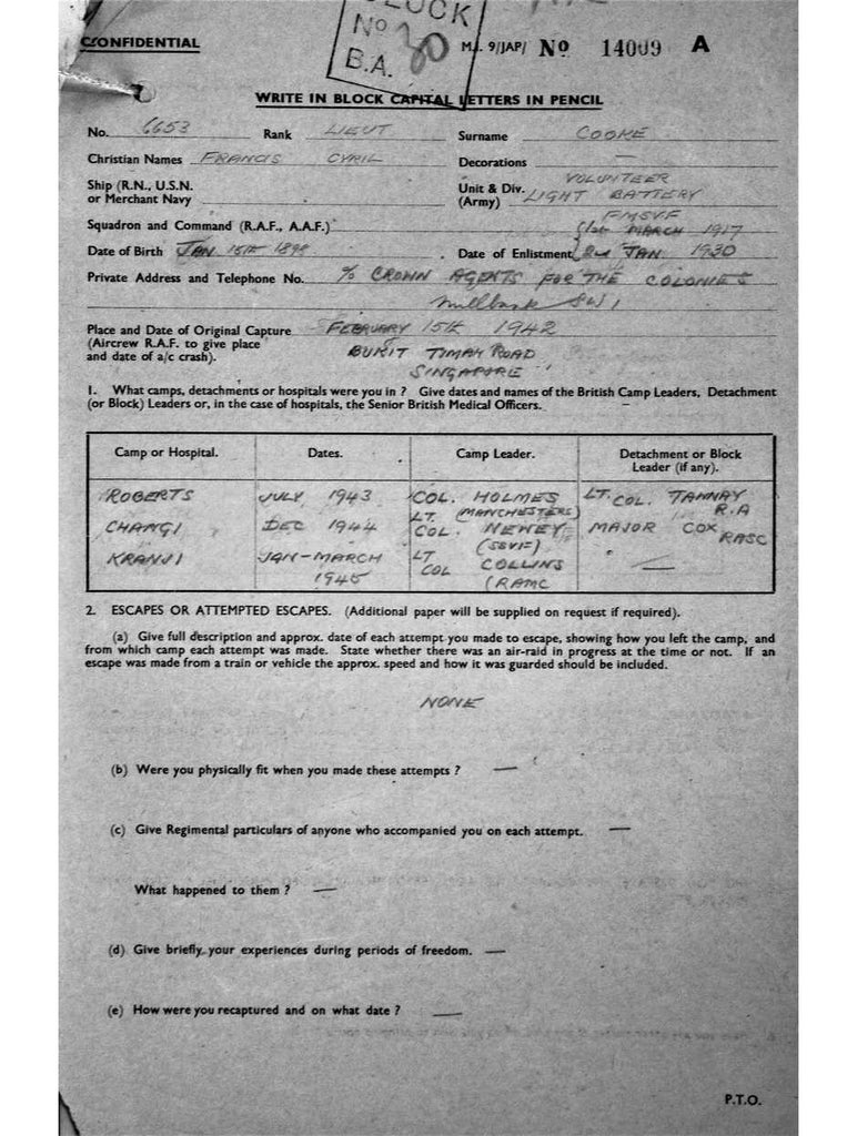 Cooke, Francis Cyril