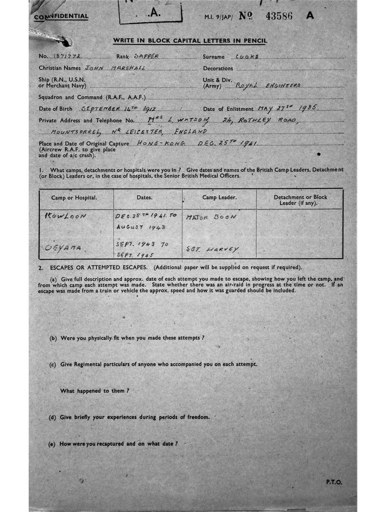 Cooke, John Marshall