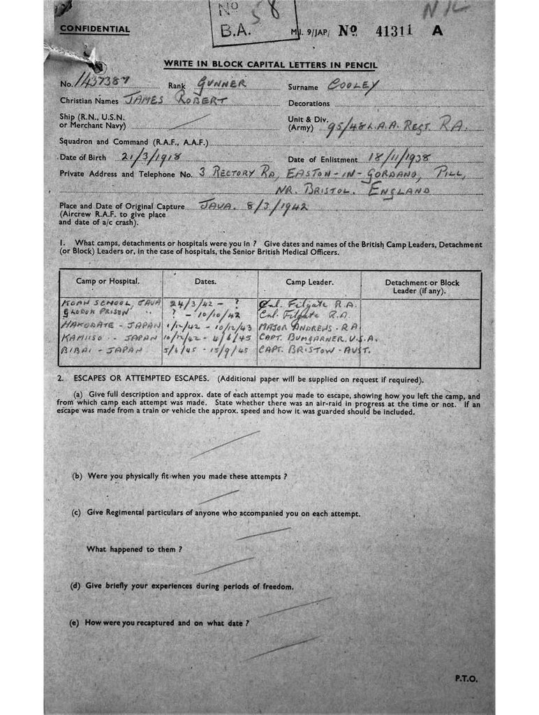 Cooley, James Robert