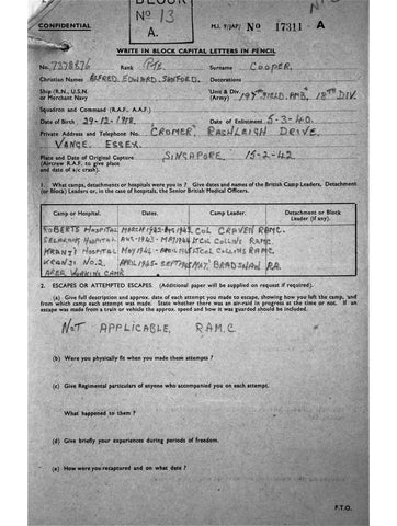 Cooper, Alfred Edward Sanford