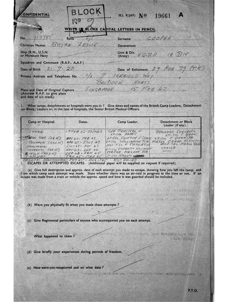 Cooper, Bryan Leslie