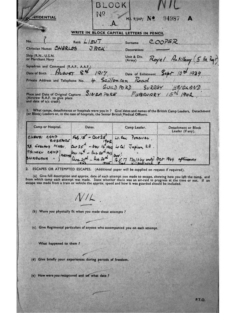 Cooper, Charles Jack