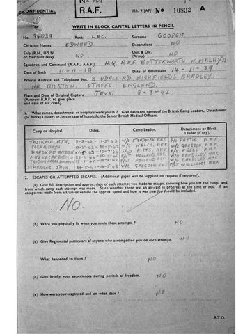 Cooper, Edward DOB 11 11 1919