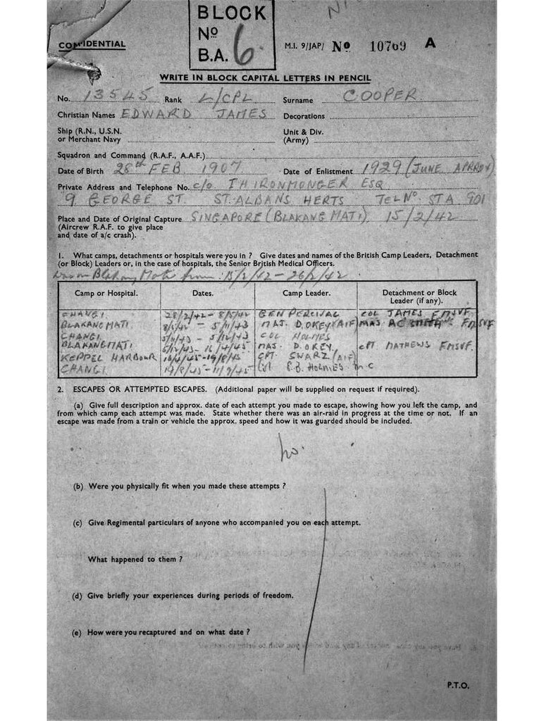 Cooper, Edward James