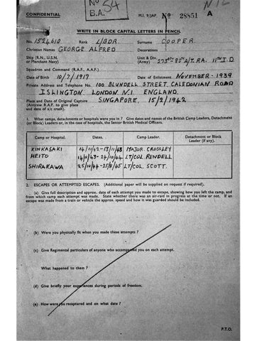 Cooper, George Alfred