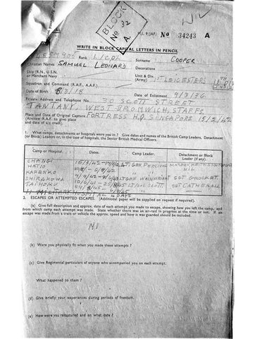 Cooper, Samuel Leonard