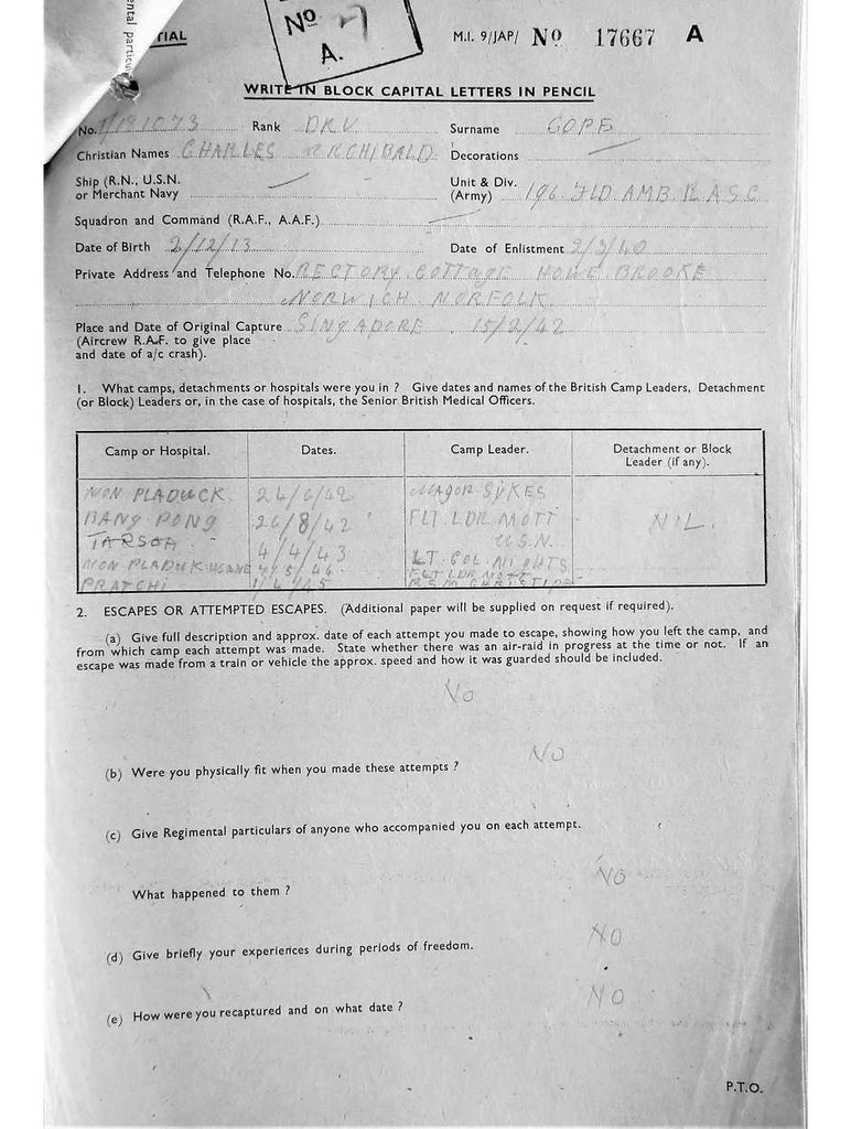 Cope, Charles Archibald