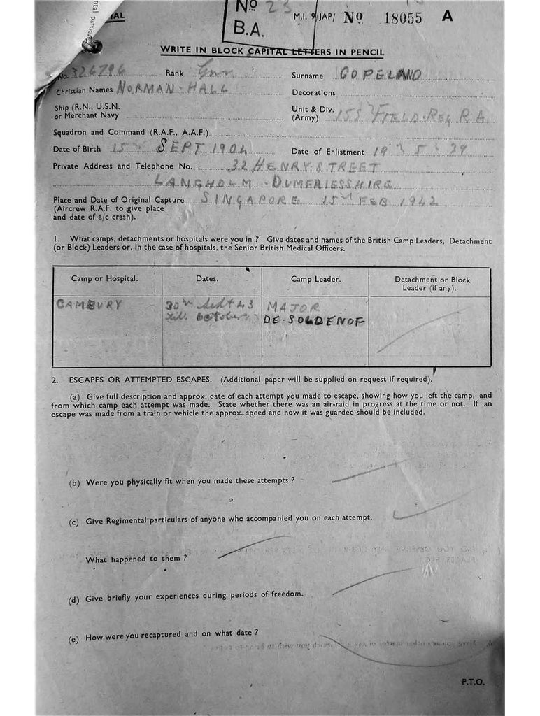 Copeland, Norman Hall