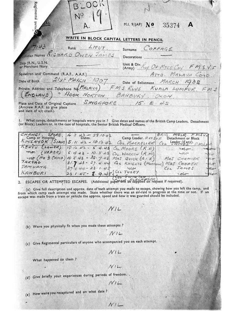 Coppage, Richard Owen James