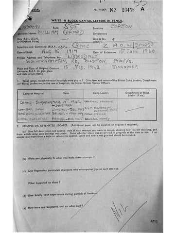 Copson, William Edward