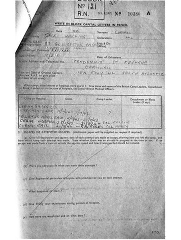 Cordall, Jack Harling