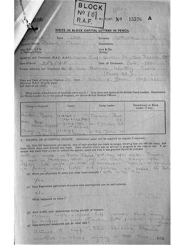 Cordwell, Richard Clive