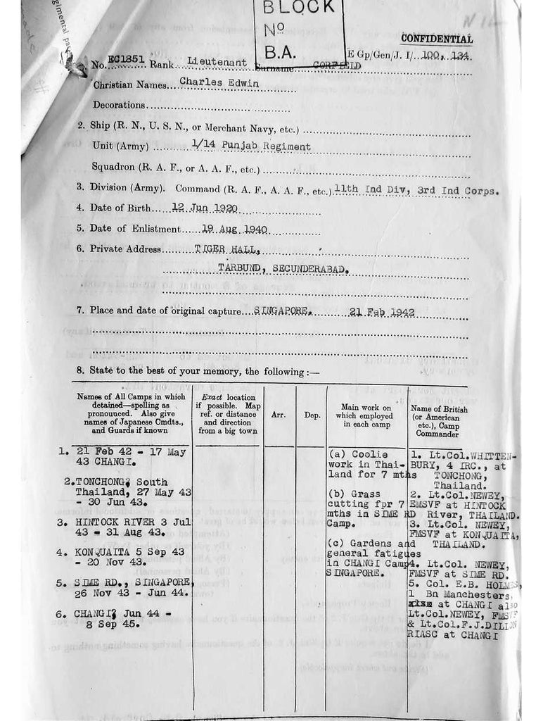 Corfield, Charles Edwin
