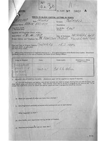 Corfield, Frank Ernest