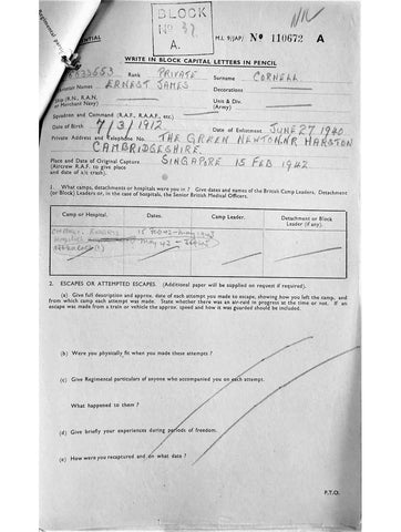 Cornell, Ernest James