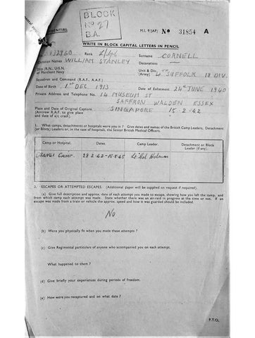 Cornell, William Stanley