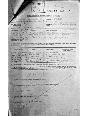 Corry, Wilfred Charles Stewart