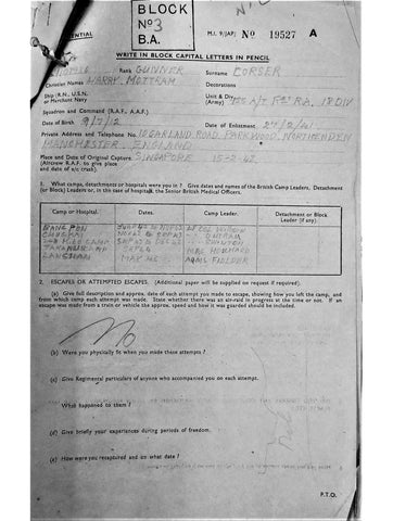 Corser, Harry Mottram