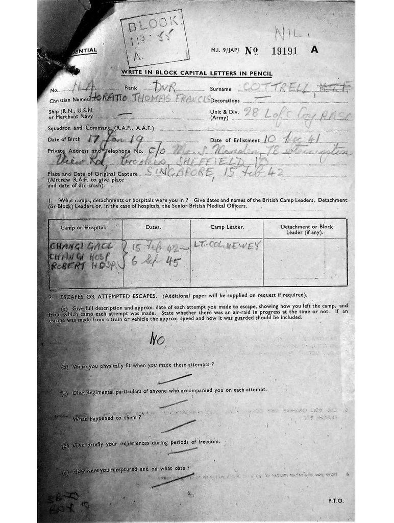 Cottrell, Horatio Thomas Francis