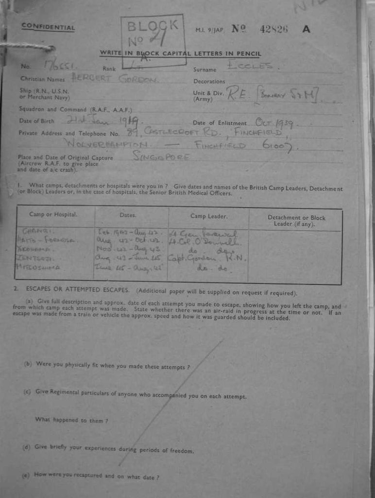 Eccles-Herbert-Gordon