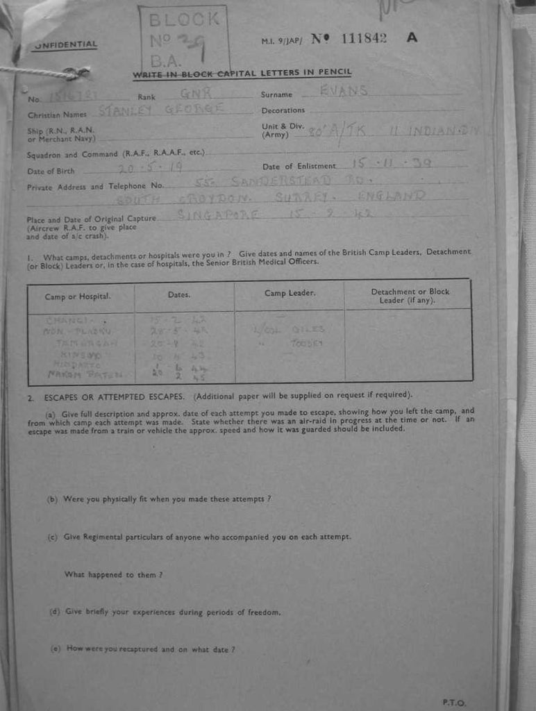 Evans-Stanley-George