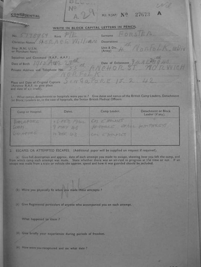 Forster-Horace-William