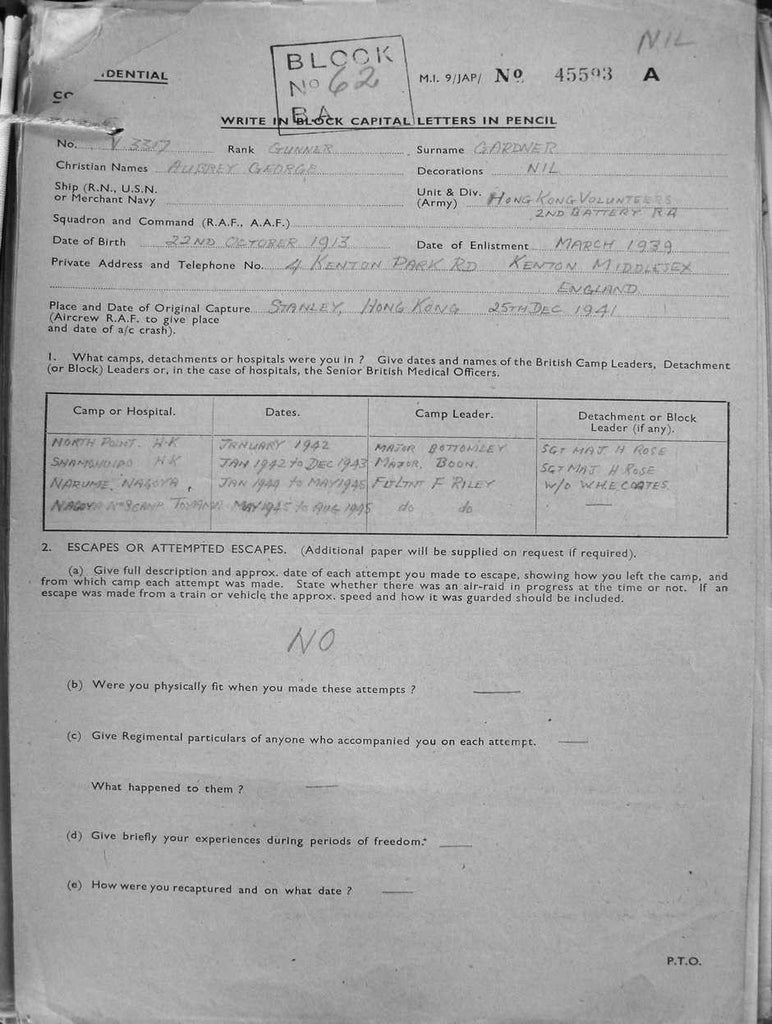 Gardner-Aubrey-George