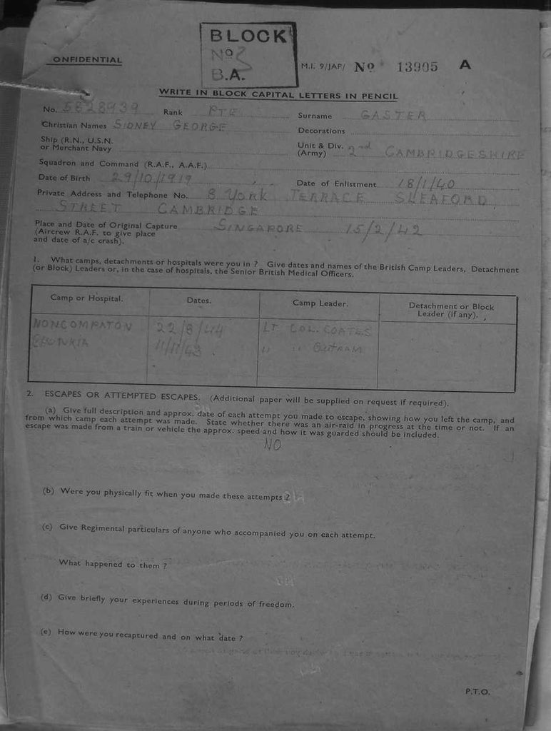 Gaster-Sidney-George