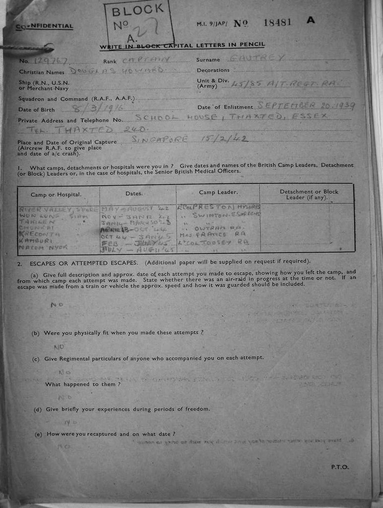 Gautrey-Douglas-Howard