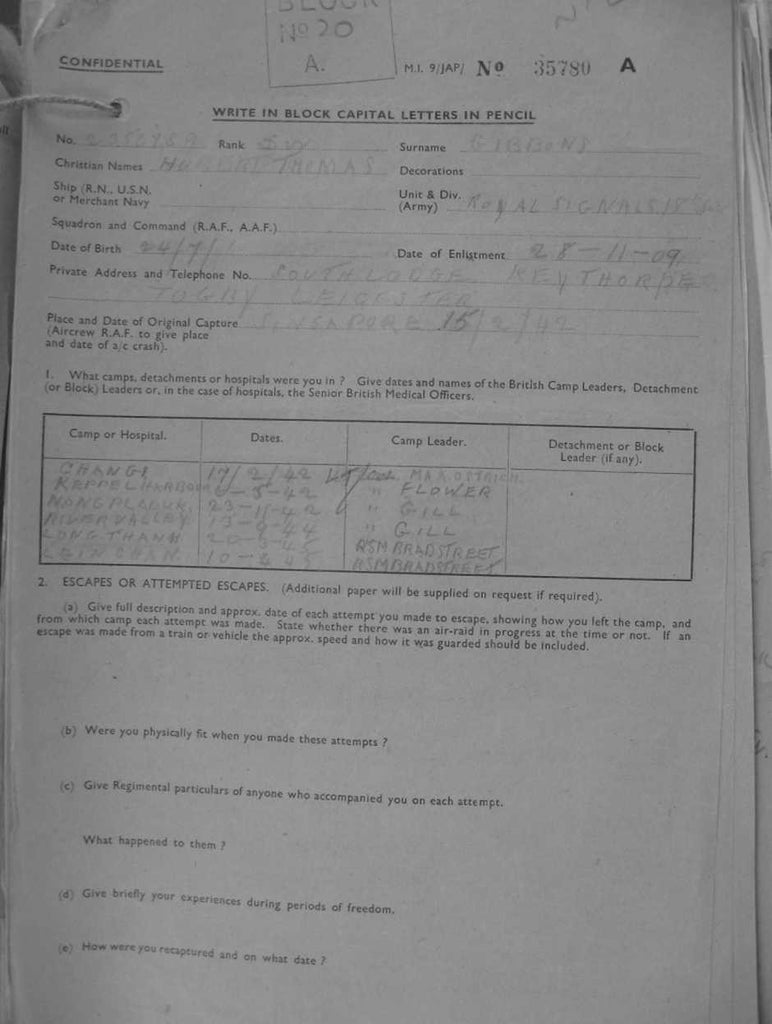 Gibbons-Hubert-Thomas