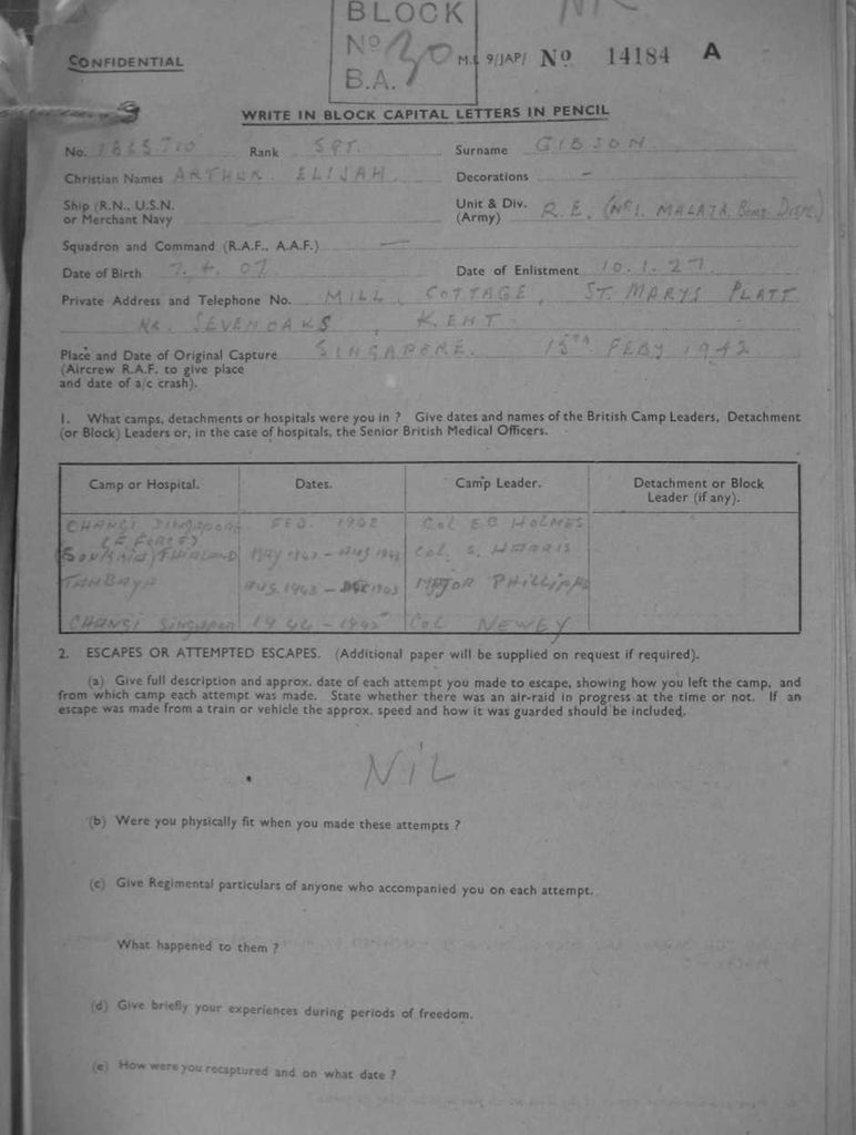 Gibson-Arthur-Elijah