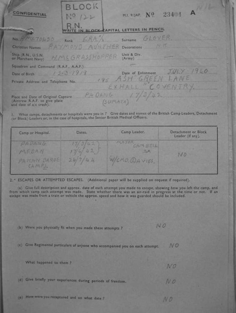 Glover-Raymond-Arthur