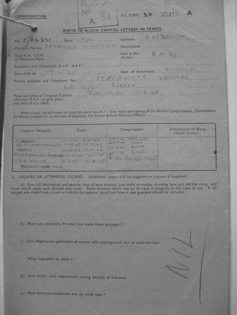 Goldsmith-Leonard-Walter