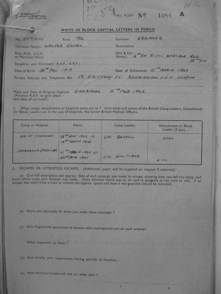 Grainger-Walter-George